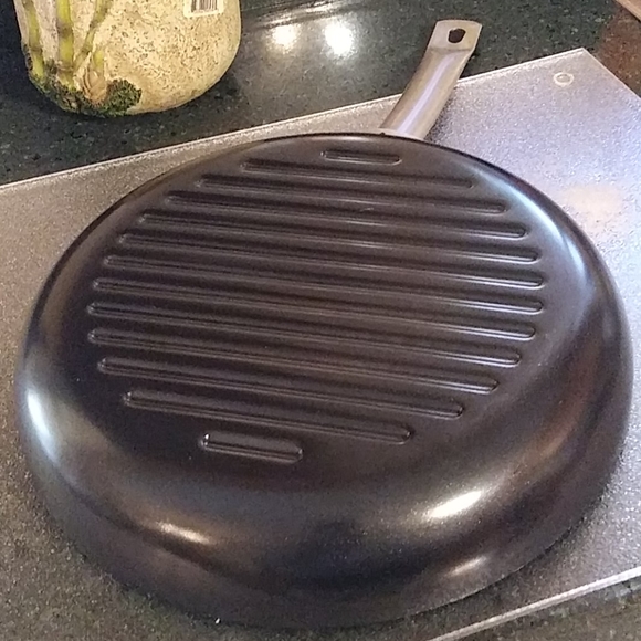 Todd English Green Grill Frying Pan - Picture 3 of 15